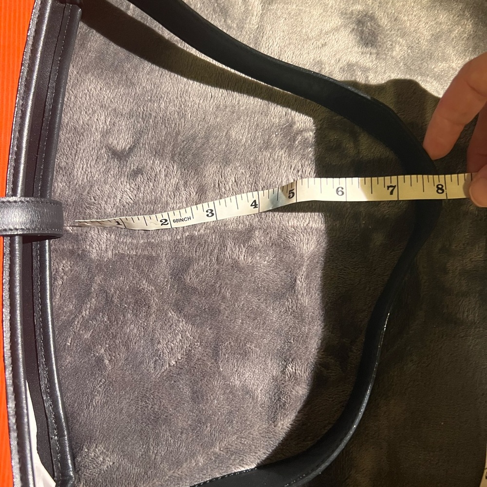 Rare Burberry Blue Signature Hobo striped vibrant colors w/black leather trim - Picture 15 of 15